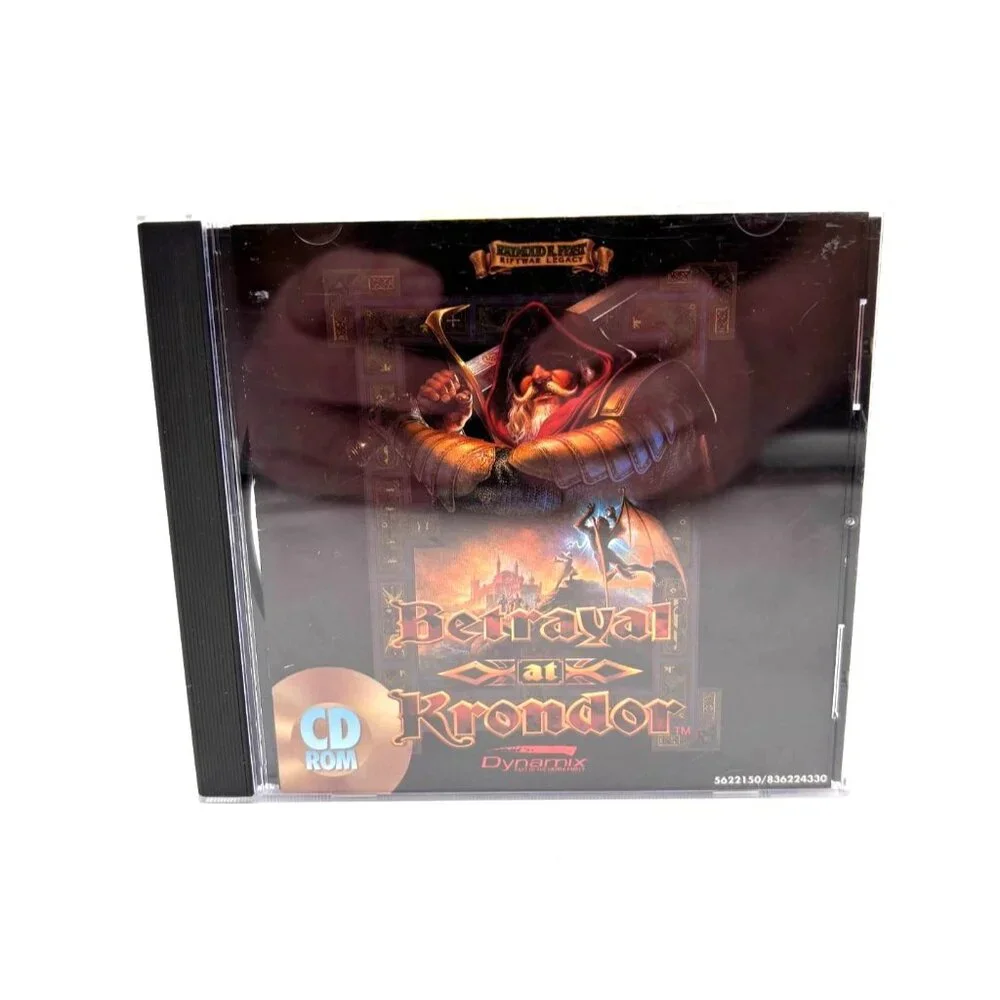 Betrayal At Krondor PC CD-ROM 1994 Sierra On-Line Dynamix Fantasy RPG Game Compl